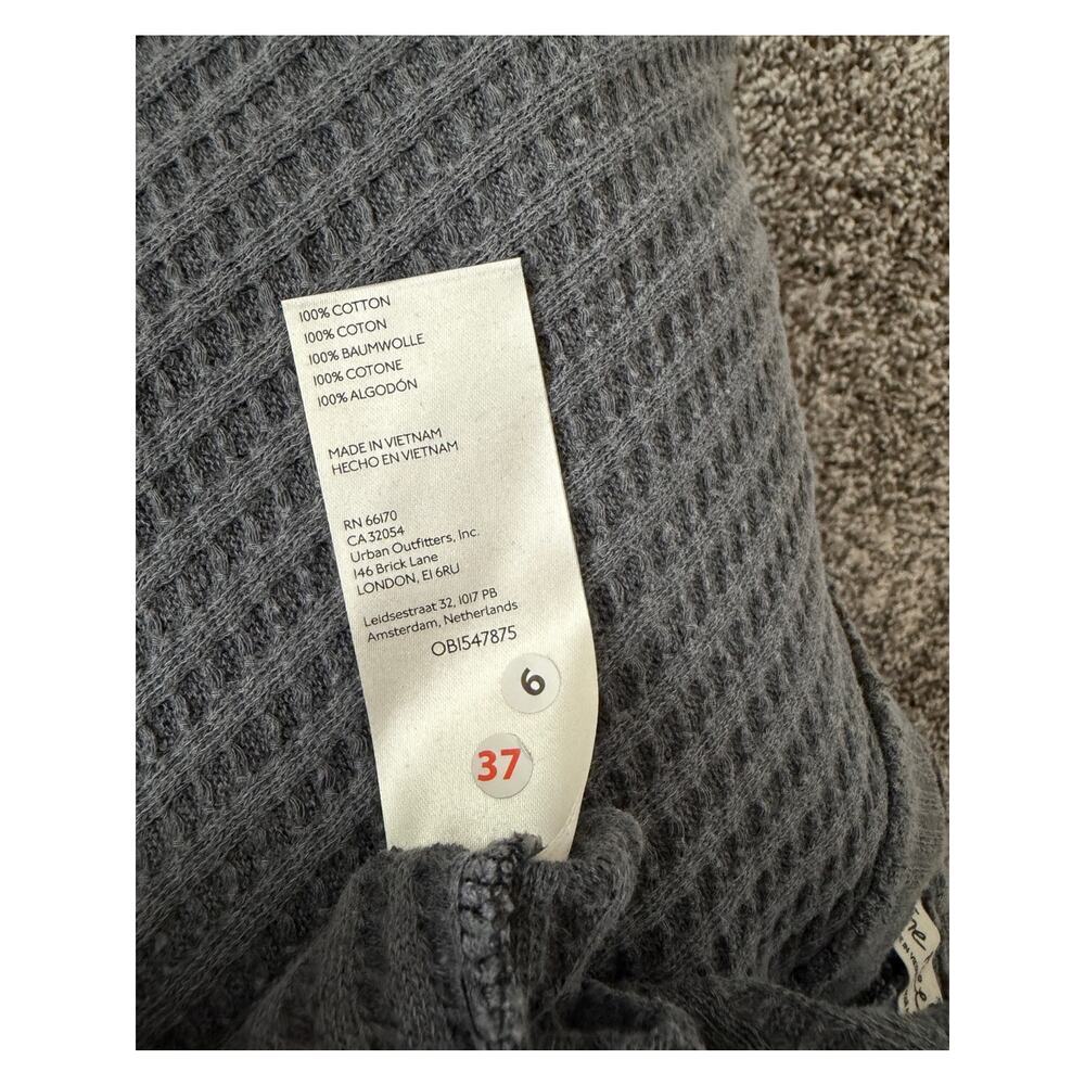 Free People We The Free Ricky thermal top women's size XS - Picture 6 of 7